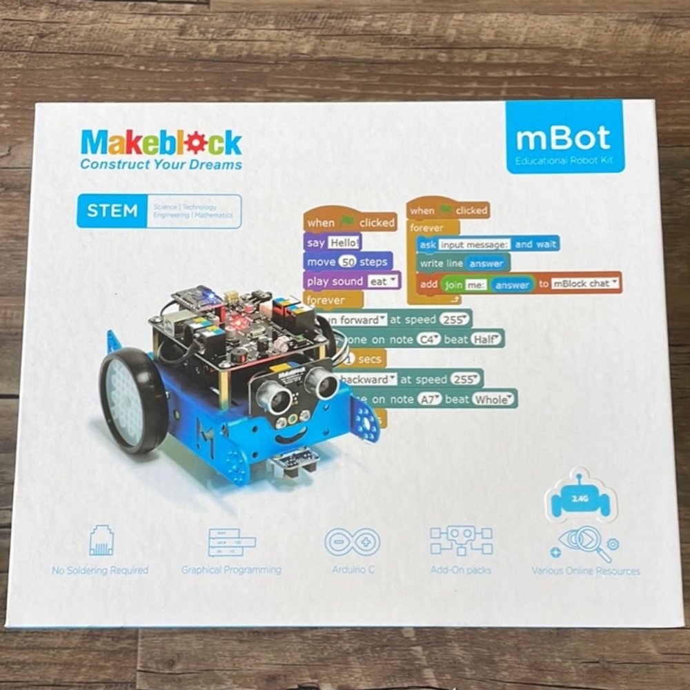 Brand new unopened makeblock mBot